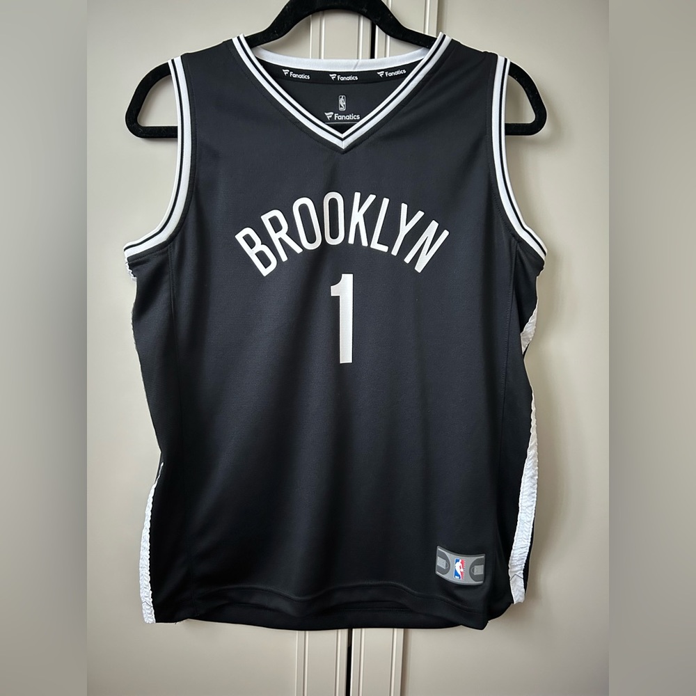 brooklyn nets jersey, youth large
